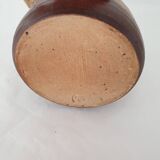 Ceramic pitcher (pyrite stoneware) Signed André Bodin