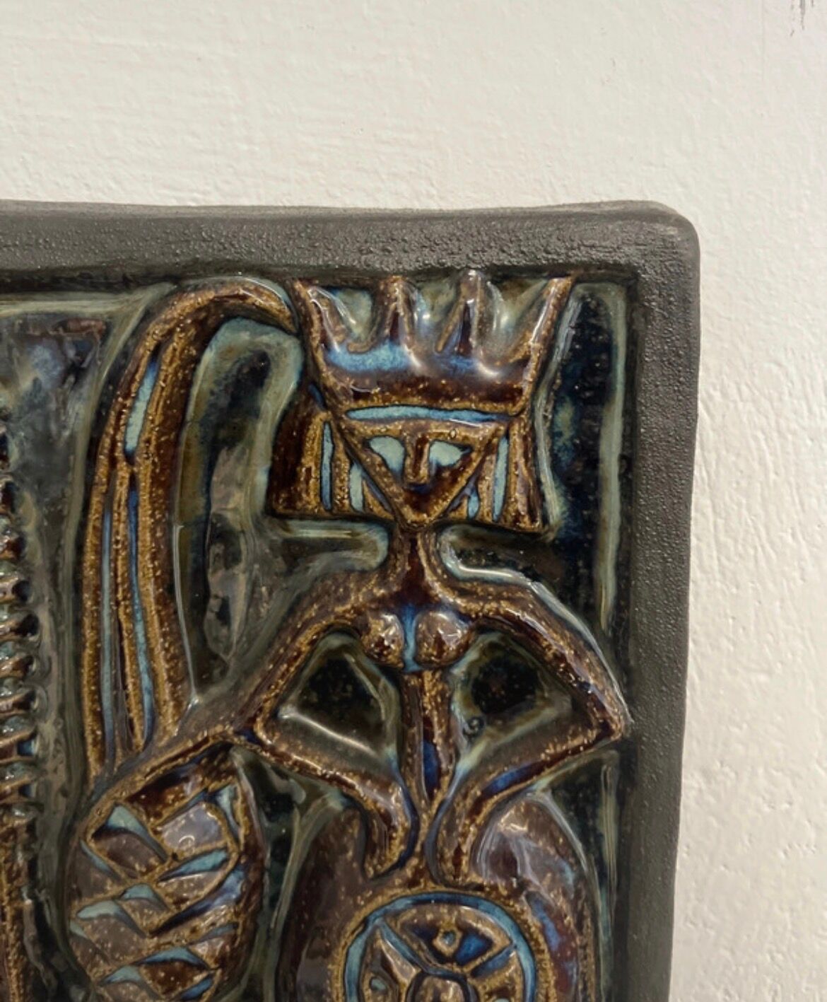 Ceramic Wall Plaque from Søholm Denmark