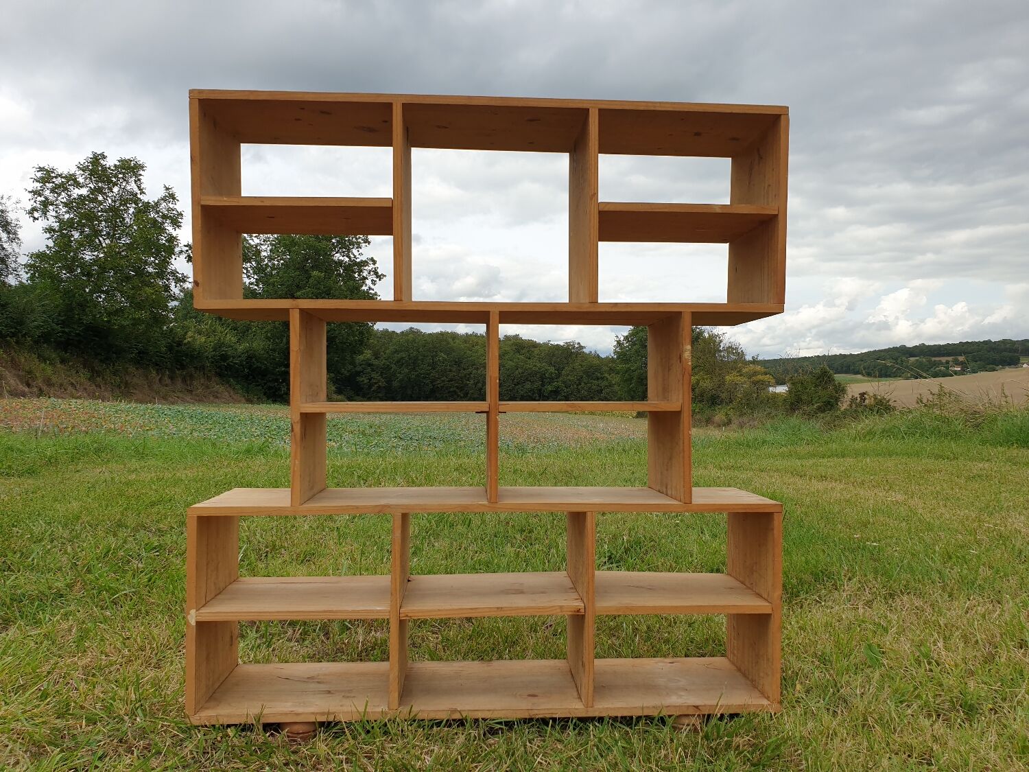 Claustra old piece of furniture workshop lockers