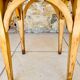 Vintage stool, curved wood by Luterma circa $50/60s