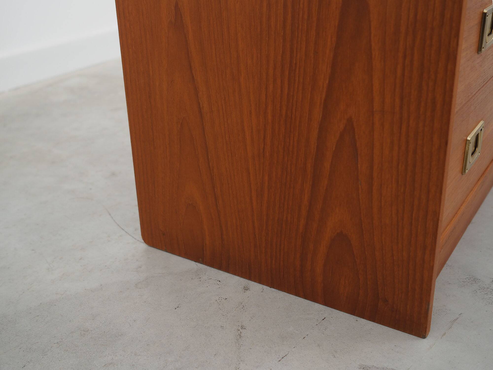 Teak chest of drawers, Danish design, 1970s, made in Denmark