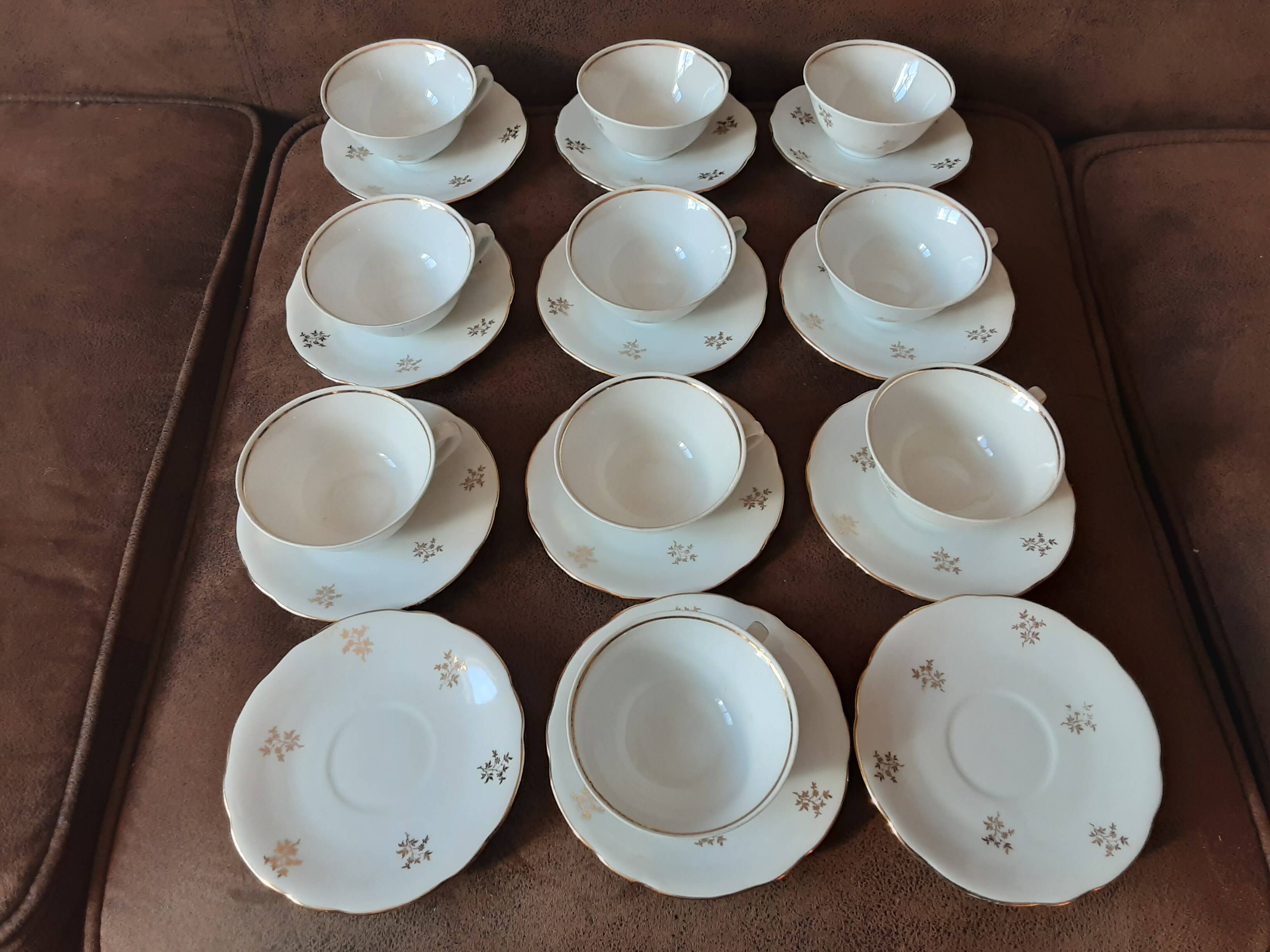 Luxury porcelain coffee service from the National Company