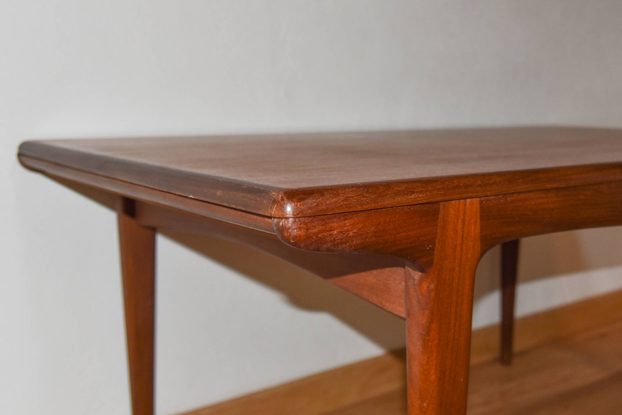Table teck à rallonges - 60's