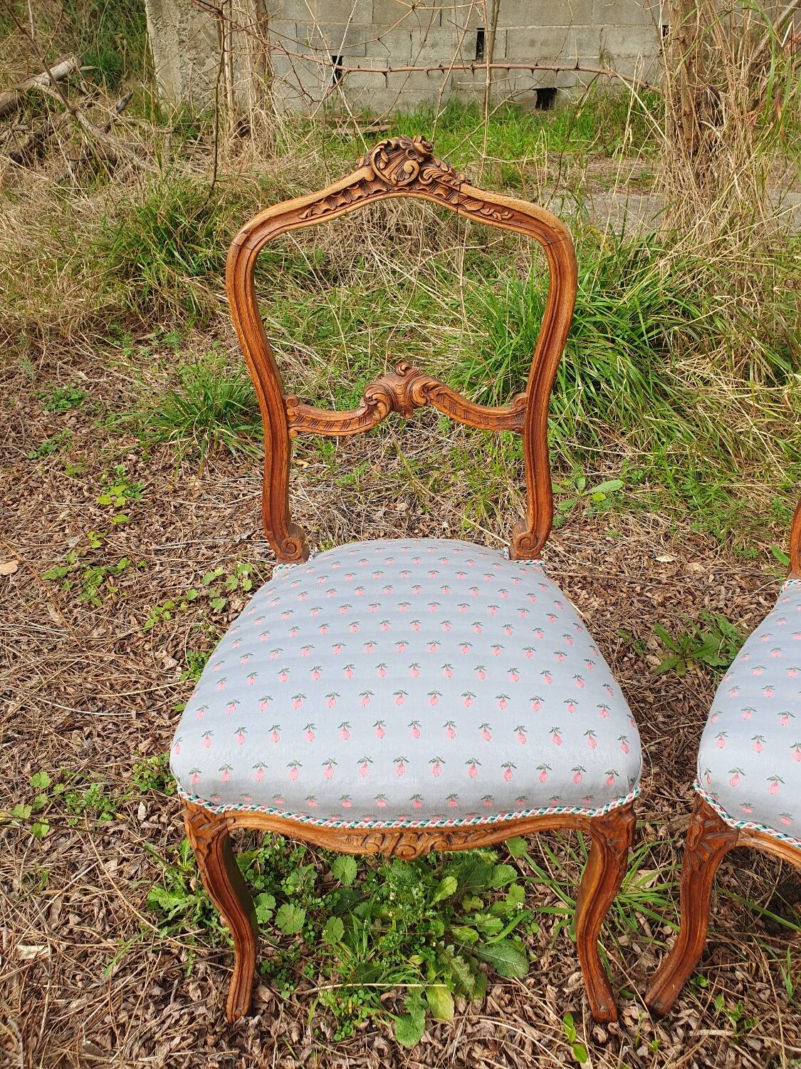 Pair of Louis XV chairs