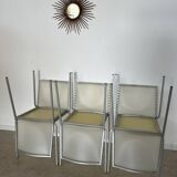 Lot of 6 Zip model chairs by Italian design Marco Maran for Desalto vintage chair