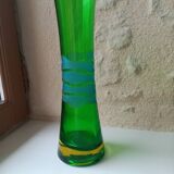 Green Murano vase