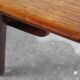 Vintage coffee table, Danish Design with V-Shaped Legs, Kurt Østervig 1950s