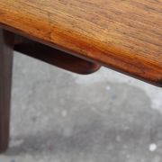 Vintage coffee table, Danish Design with V-Shaped Legs, Kurt Østervig 1950s