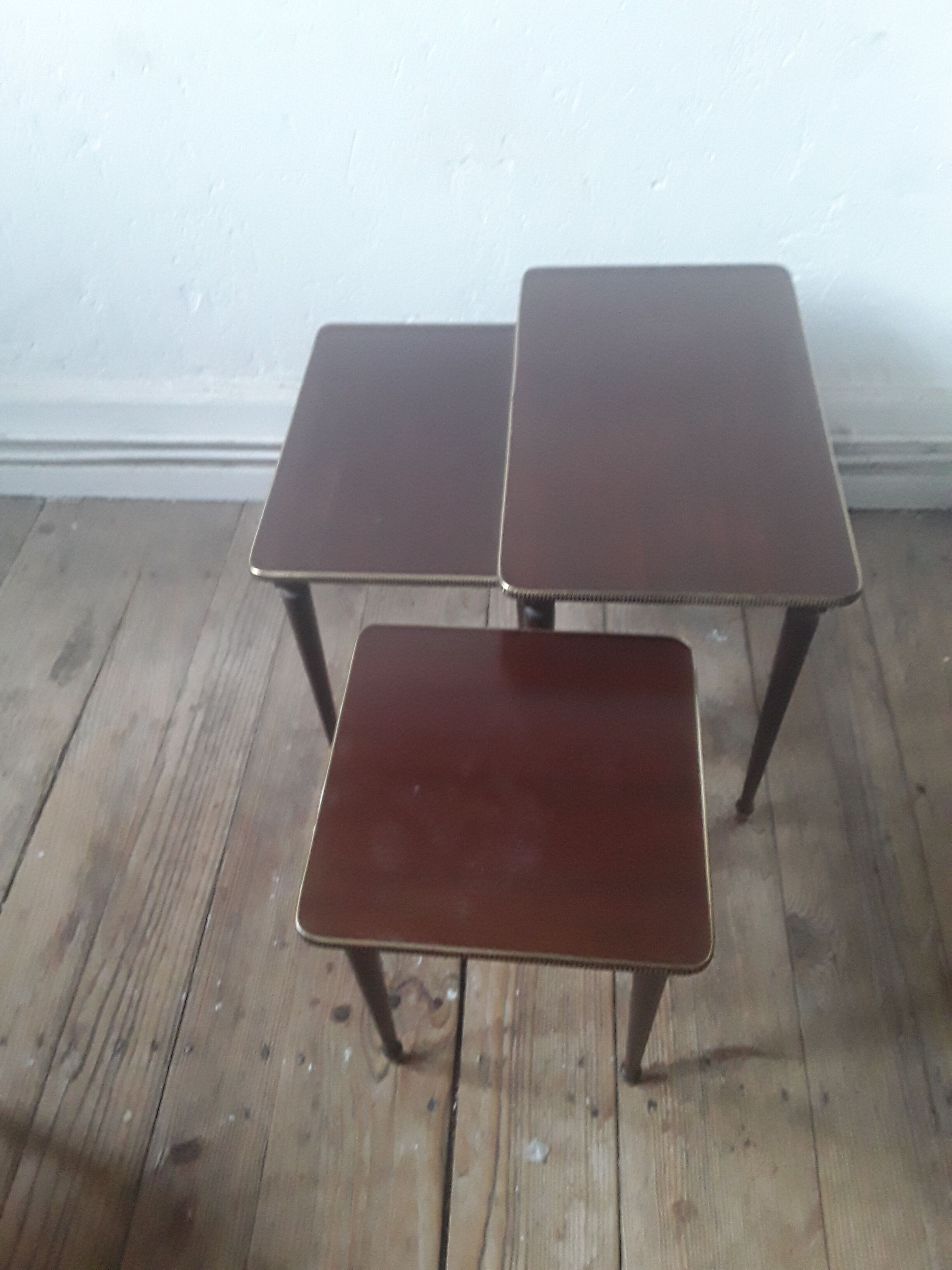 Vintage nesting tables