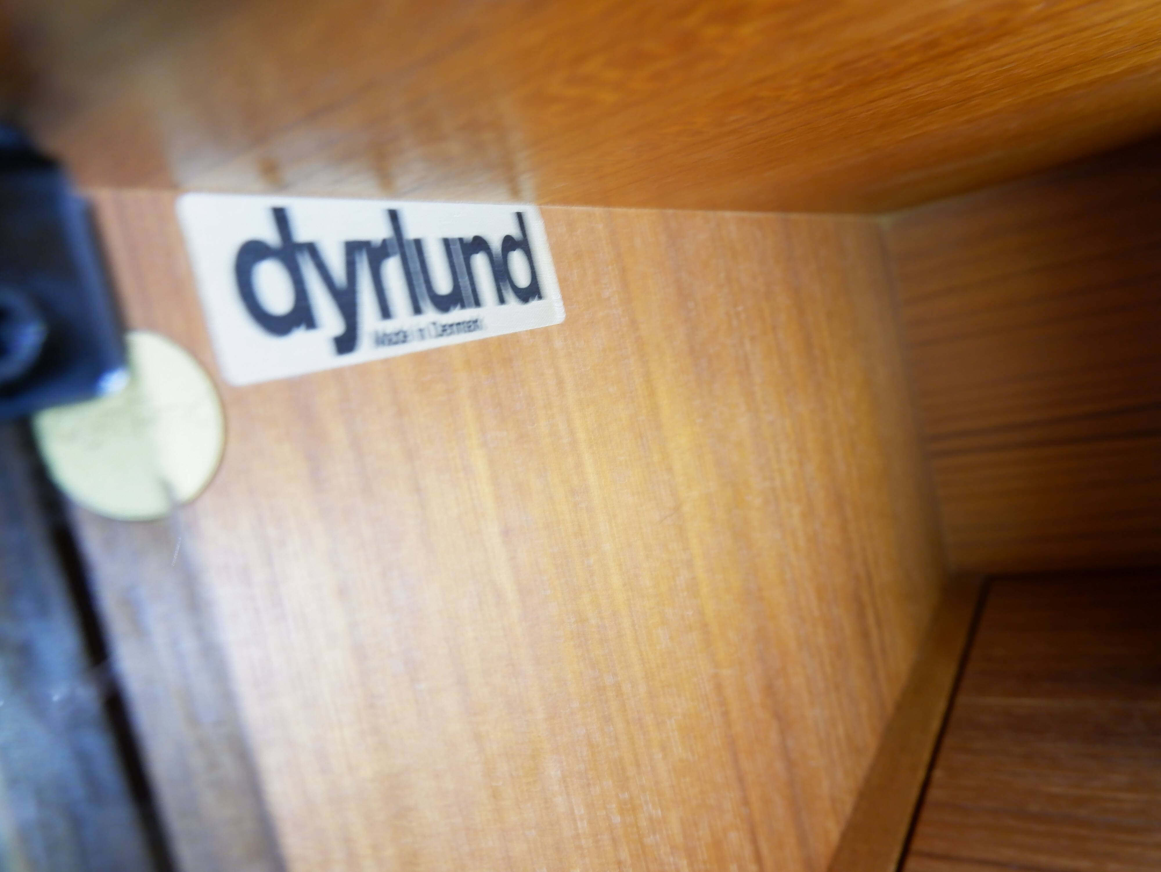 Danish audio furniture by Dyrlund, 1970s