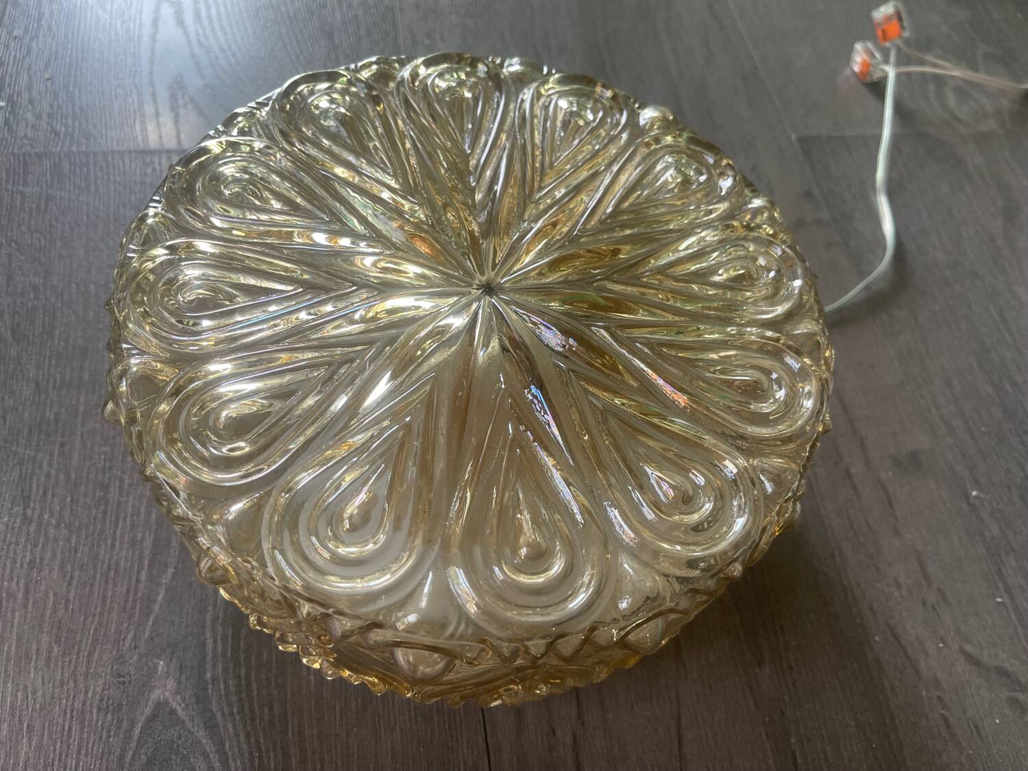 Crystal Glass Sconces Set of 2 /Wall lights by Staff Germany 1970’s