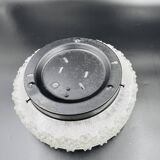 Plafonnier en verre relief sablé RZB