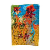 Kilim, roosters, 1970s 59x87cm