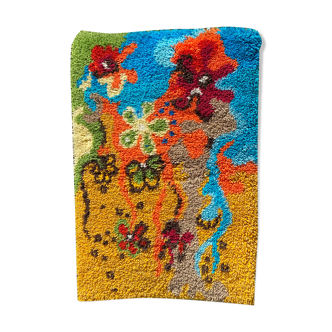 Kilim, roosters, 1970s 59x87cm