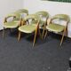 Set of 5 vintage WK mobel dining chairs
