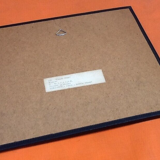 Black frame wood