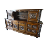Breton style buffet in solid wood