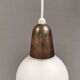 Small pendant lamp from the 1930s, manufactured by Nordisk Solar Denmark.