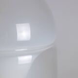 Carlo Nason.  Lampadaire LT316 en verre opalescent blanc de Murano