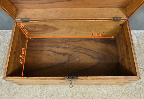 Malle de Marine en Camphrier, Indes – Fin XIXe
