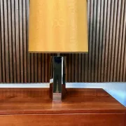 Sculptural Chromed Table Lamps by Ingo Maurer for Design M, 1960s, Set of 2