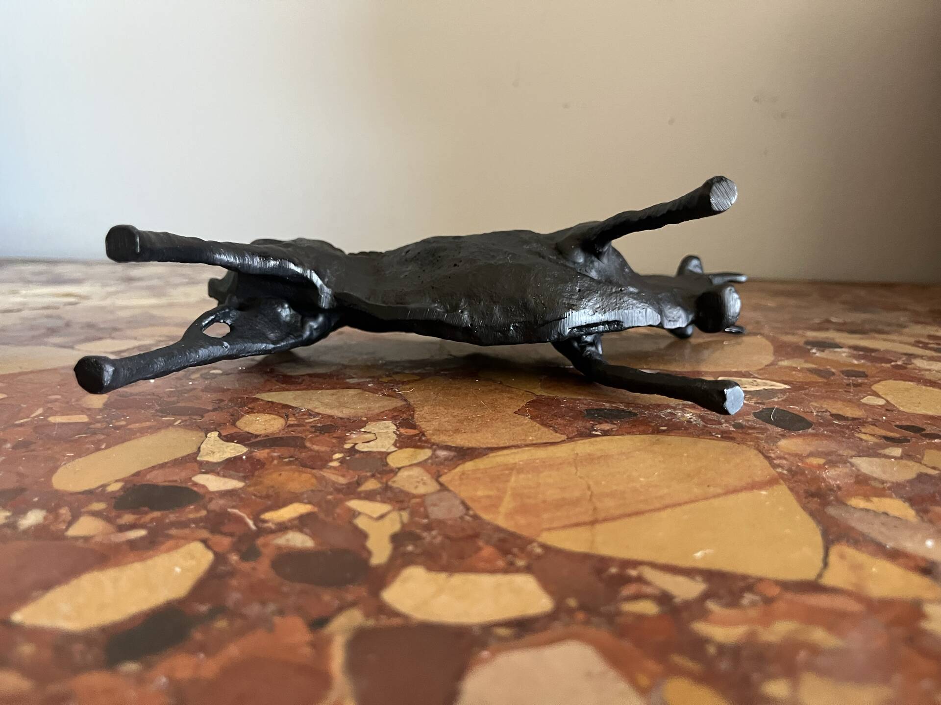 Metal Bull Sculpture