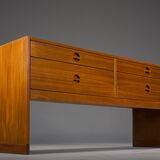 Vintage Danish Model N. 604 chest in teak by Aksel Kjersgaard, 1960s