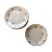 Set of 11 vintage dessert plates