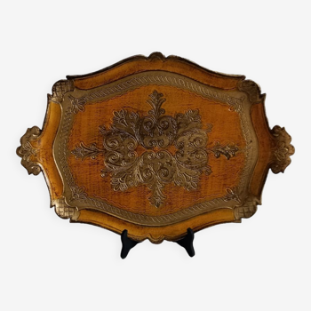 Florentine wooden tray