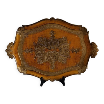 Florentine wooden tray