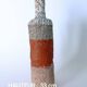 Sculptural vase with a mineral Boho spirit.