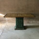 Industrial dining table