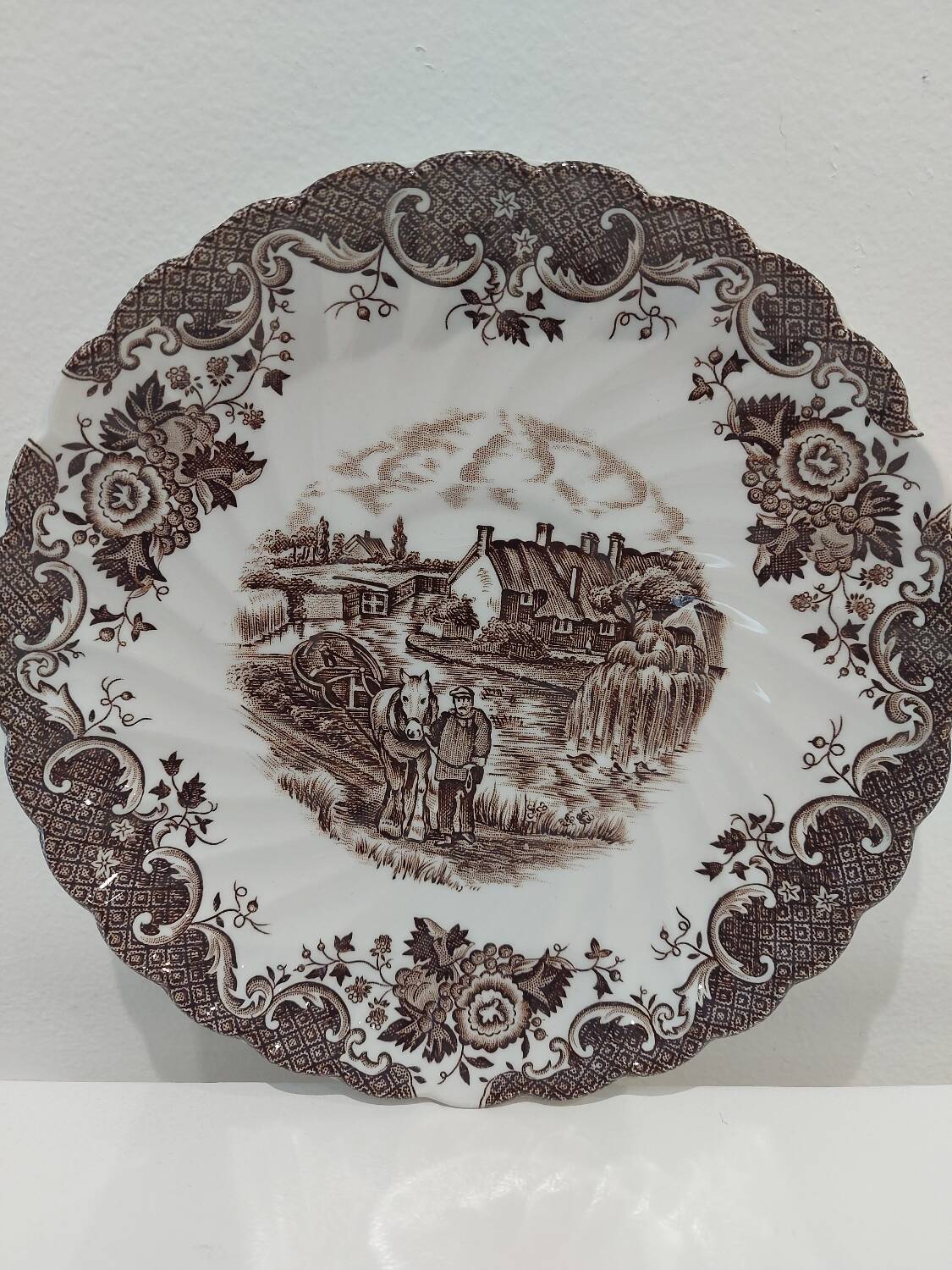 2 Johnson and Brother porcelain mugs