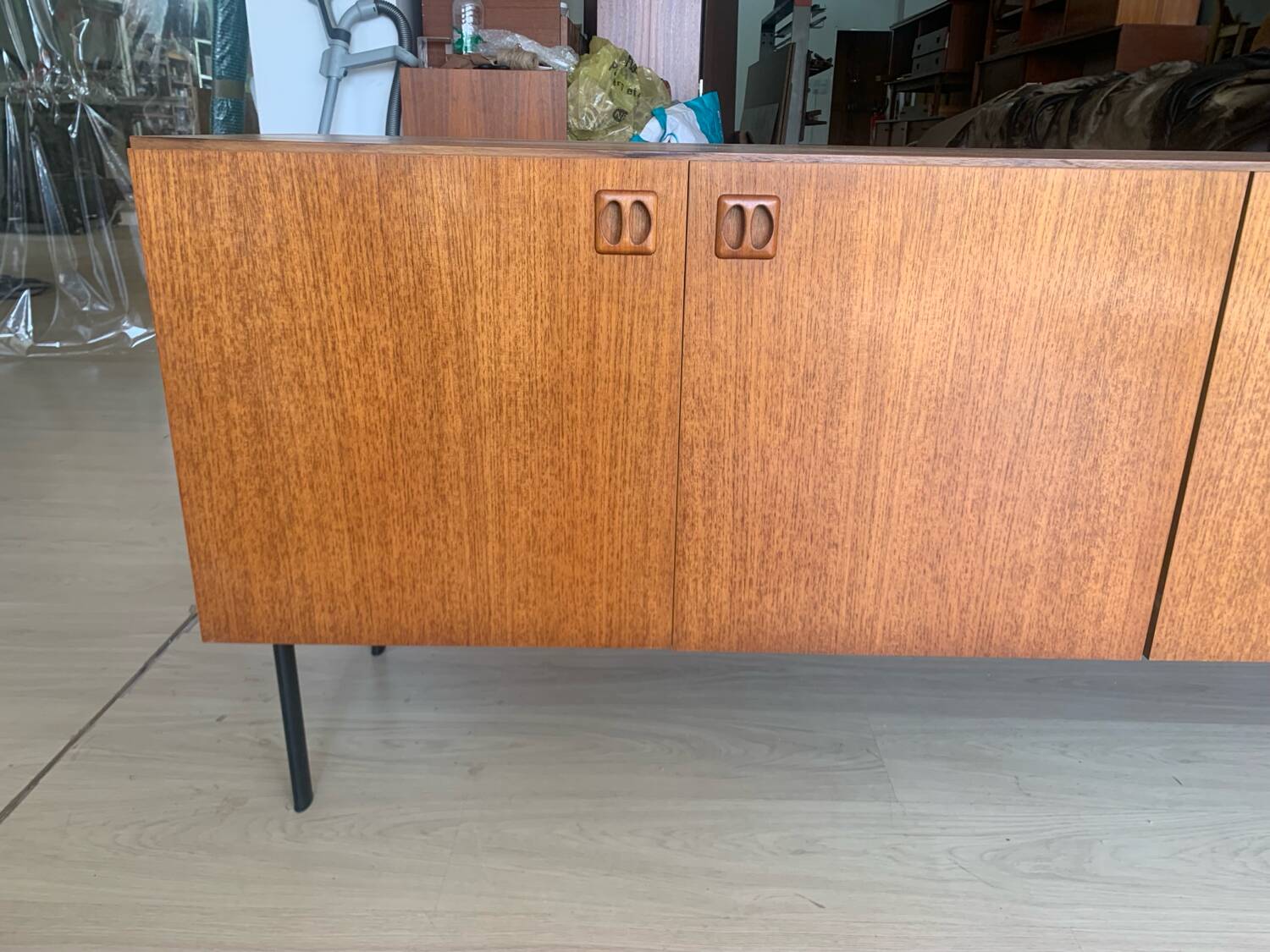 Vintage Scandinavian teak sideboard