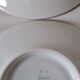 Coupelles soucoupes fleuries porcelaine