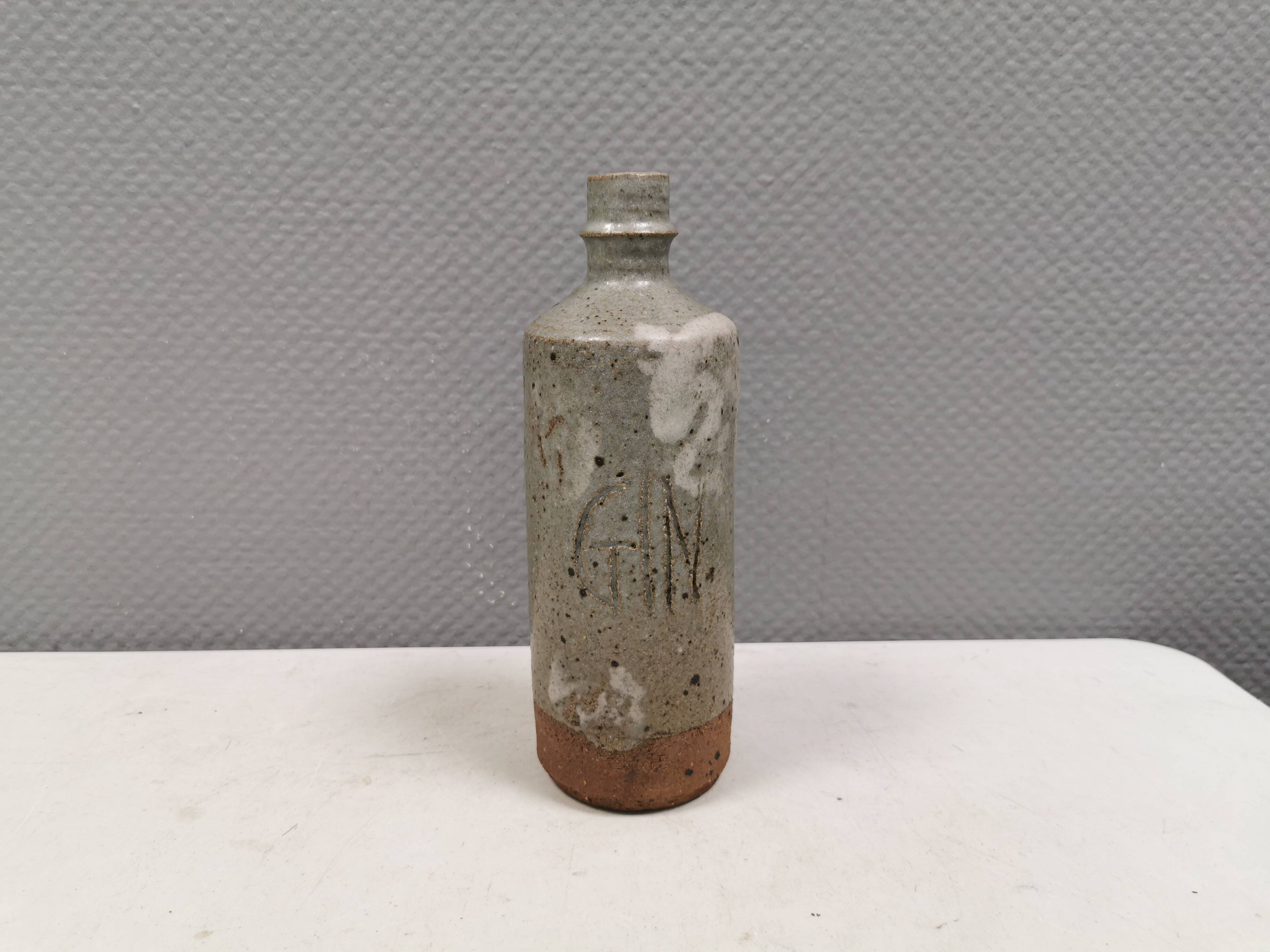 Ceramic bottle/vase, Danish from 1970-80.