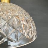 Vintage glass lampshade pendant lamp