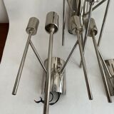 Set of three design wall lamps 1970