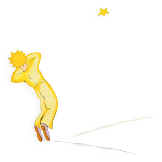 Antoine de Saint-Exupéry  -Le Petit Prince endormi, 2009