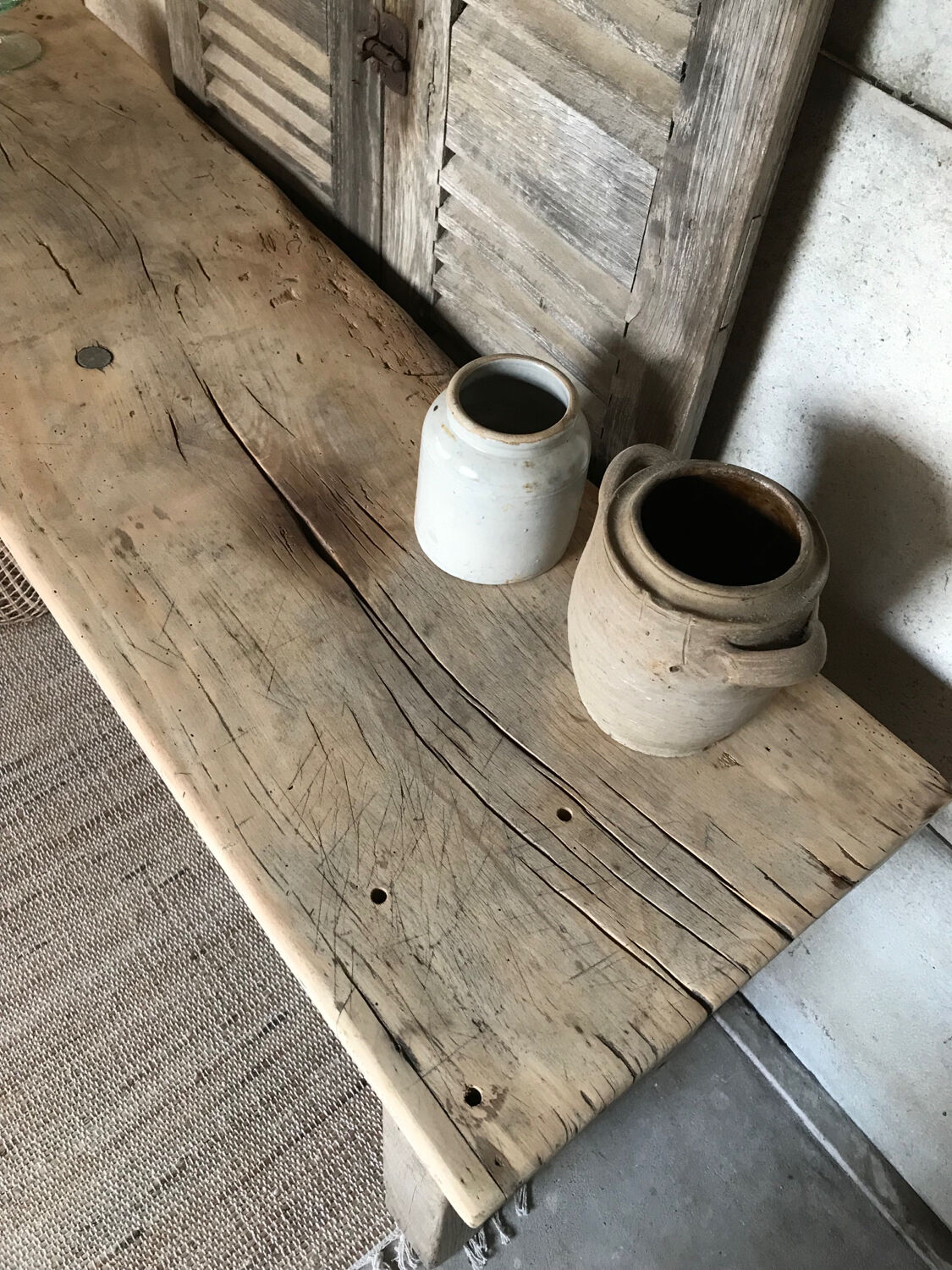 Workbench with drawers