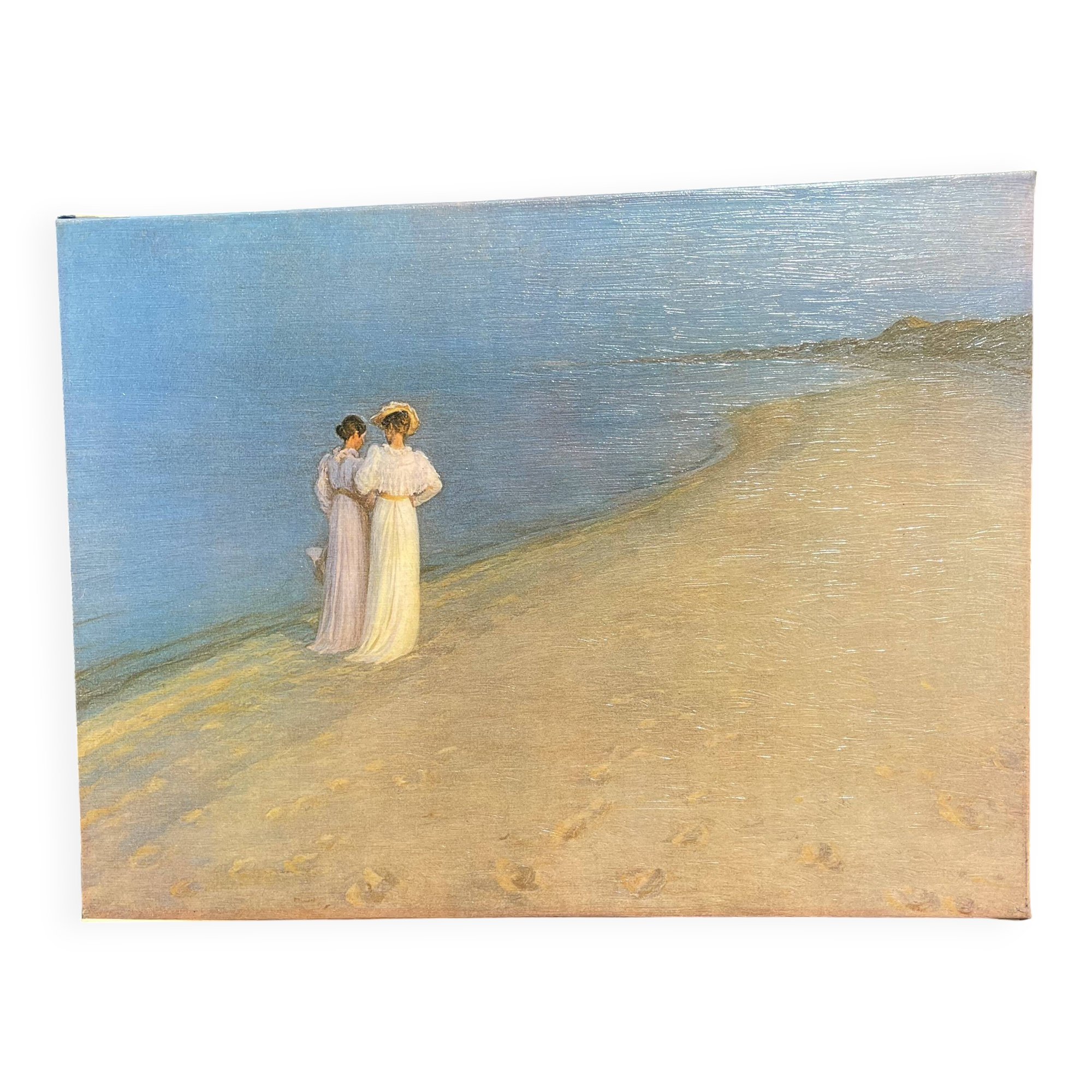 Reproduction of "Two Women on Skagen Beach"