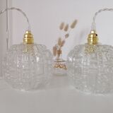 Pair of vintage walking lamps