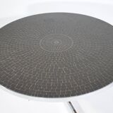 1970s Coffee Mosaic Table by Heinz Lilienthal