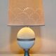 Ostrich Egg Lamp by Christian Dior