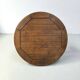 Vintage Danish Brutalist coffee table in oak, 1960s