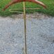 Valet de chambre of the 50s in gilded brass and wood