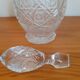 Bohemian cut crystal carafe, very beautiful stopper