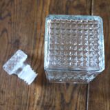 Glass whisky carafe, 80s