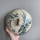 Vintage soup bowl in opaque porcelain from Gien - Glaieul model