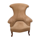 Fauteiuil toad upholstered Napoleon III